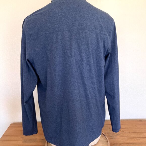 Travis Mathew - Quarter Zip Up - Blue Pullover - Size XXL - Picture 6 of 9